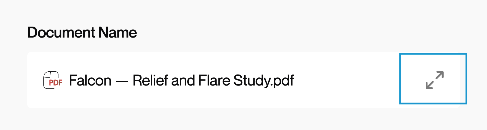 Document Preview Expand.