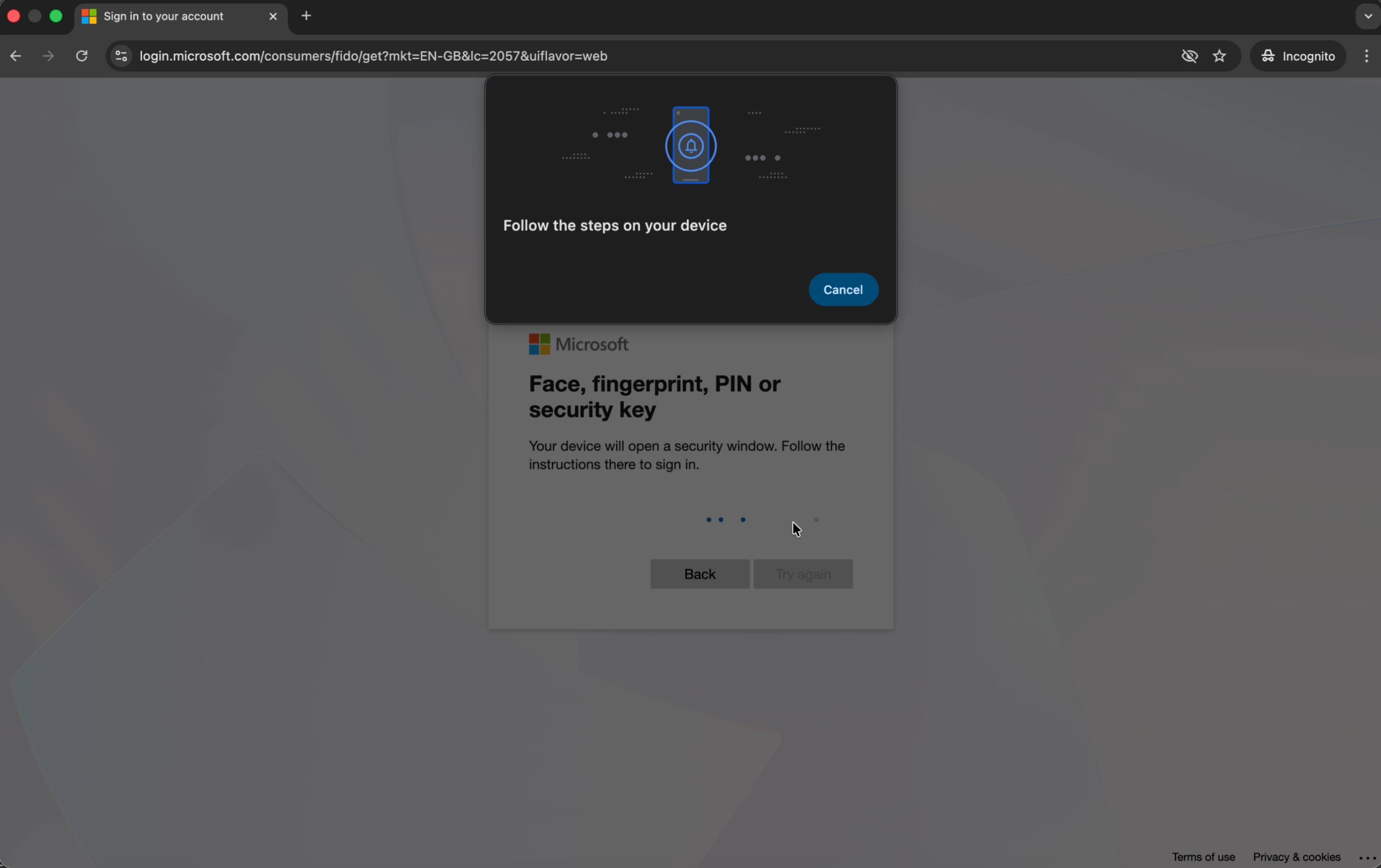 Device Security — Step 1